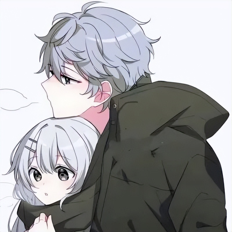 低落情侣头像,真人情侣头像背对着往前走