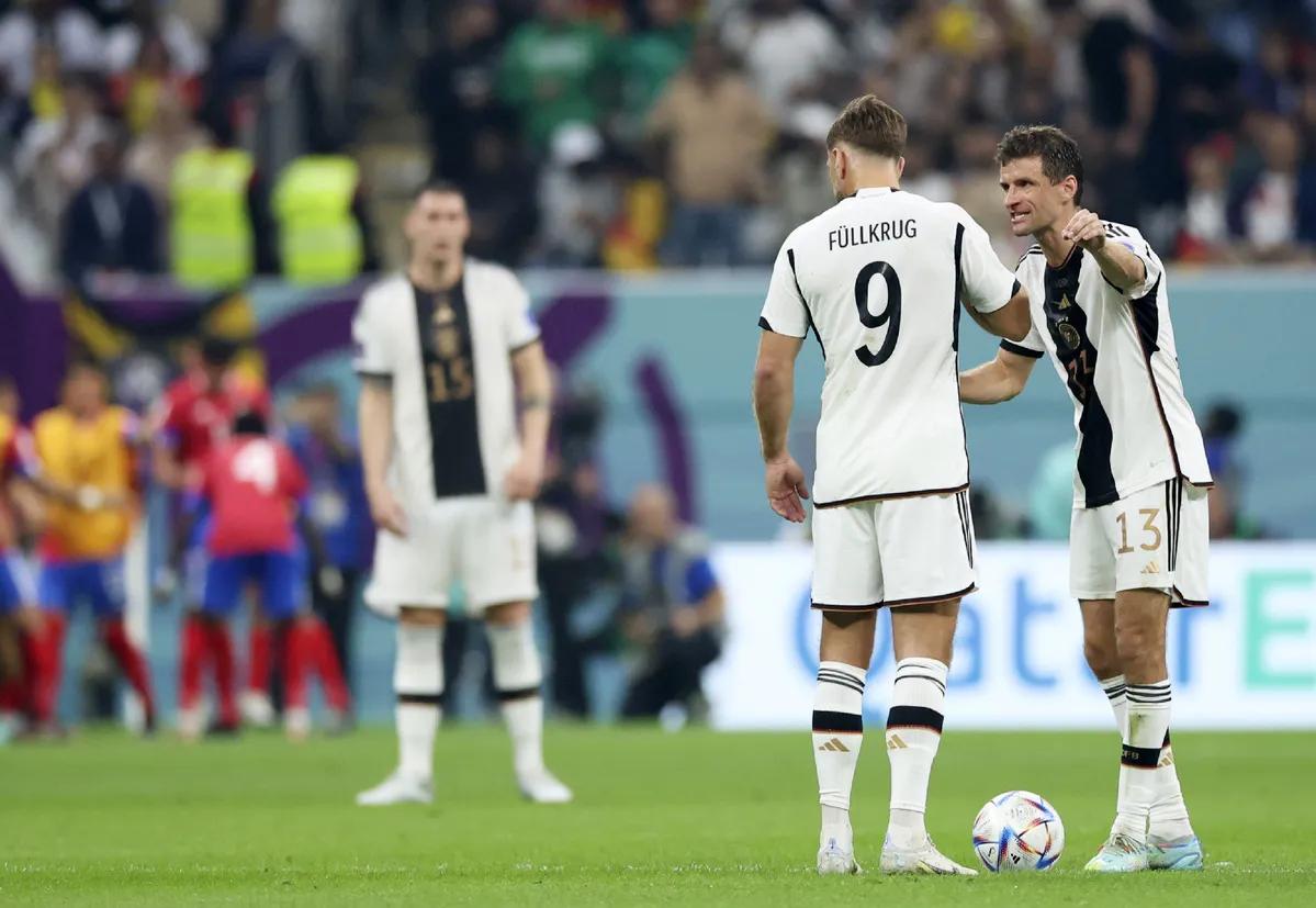 德国队遗憾离场的视频,德国队出局巴西狂欢