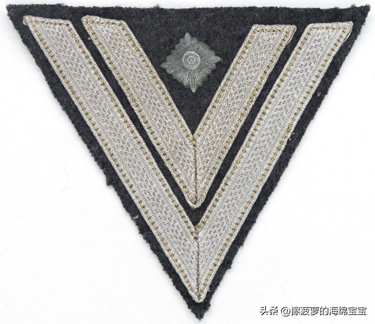 二战德国空军军衔标志,二战德国军衔级别对照表