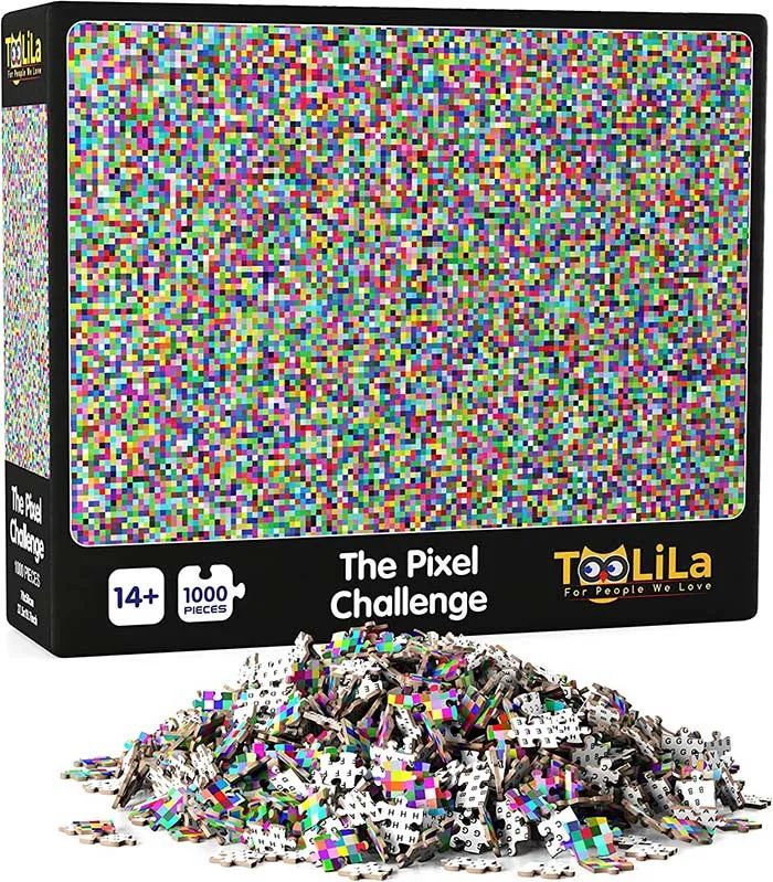 世界上最离谱的拼图游戏,看着很简单其实很难的拼图游戏