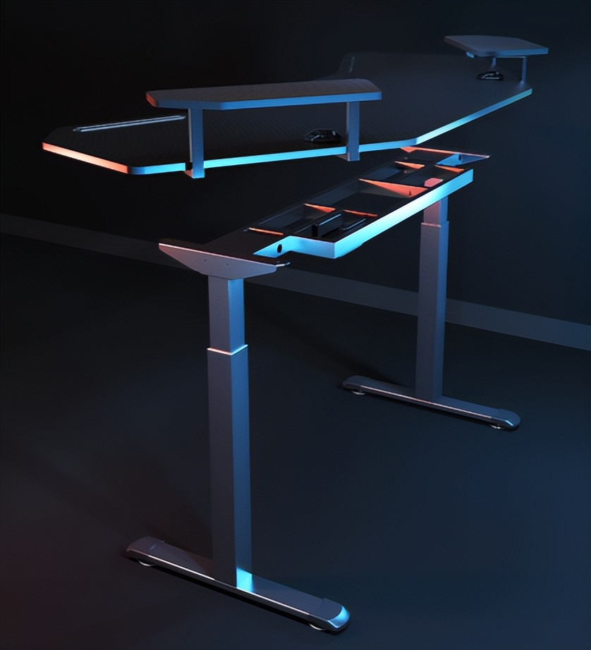 赛途电竞桌e71,升降桌腿电动是智商税吗