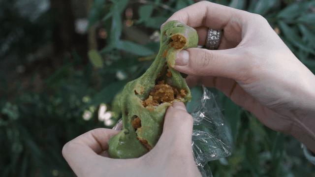 11款超奇葩青团,吃各种不同口味的青团合集