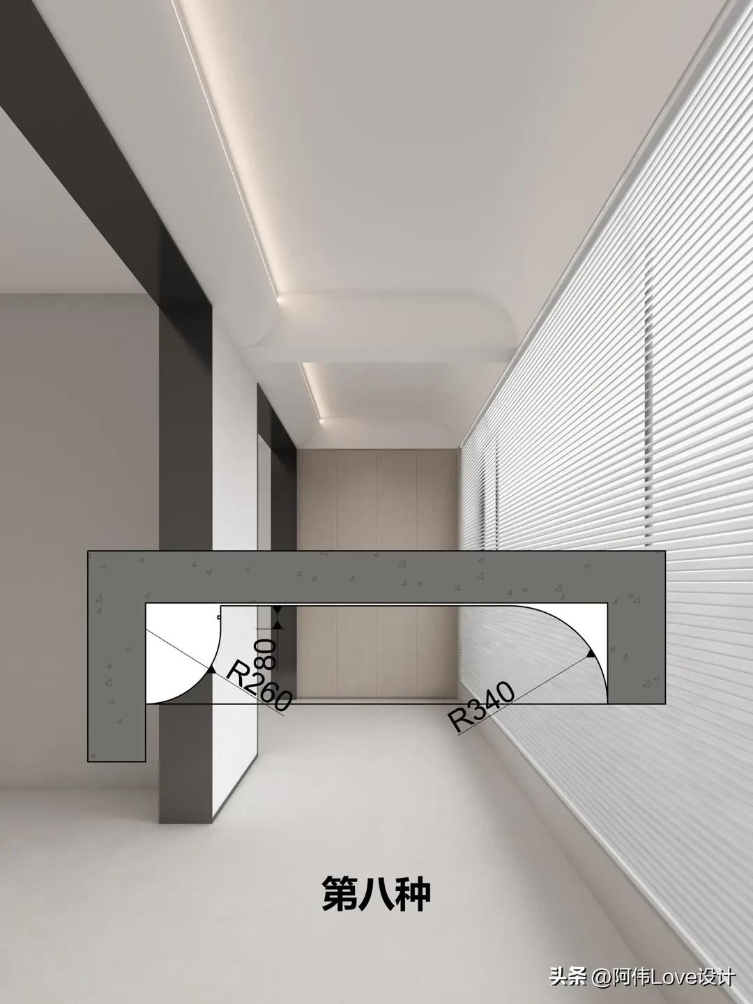 客厅带大阳台双阳台怎么设计,客厅阳台梁吊顶效果图