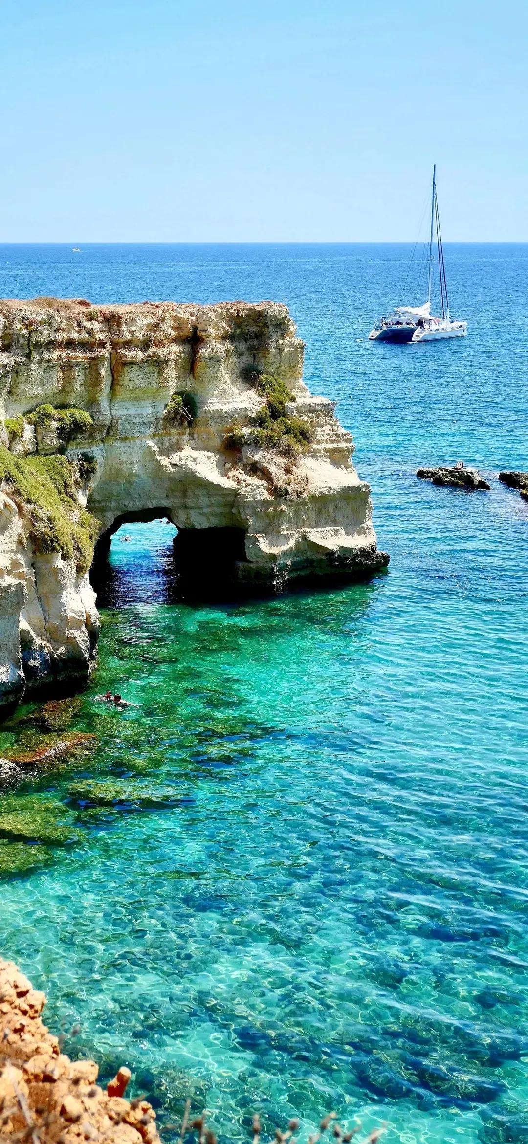 大海壁纸｜大海边，守候朝霞，聆听海浪的乐章