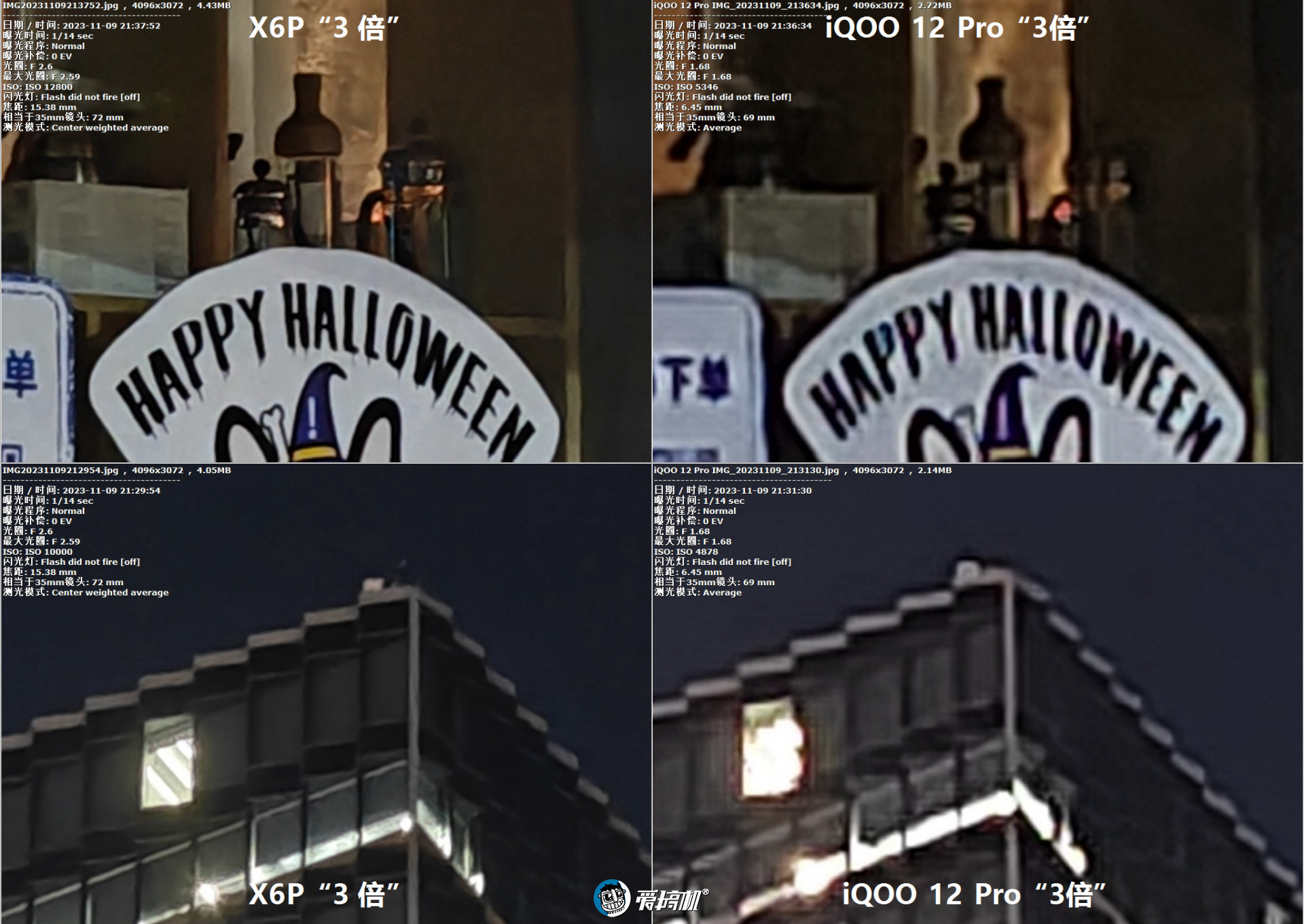 友商iqoo12pro,iqoo12长焦对比iqoo12pro