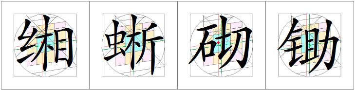 汉字书写的重心,汉字的重心是什么