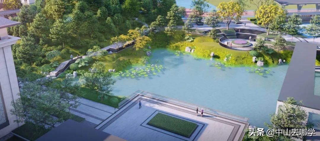 中山市永安中学参观,中山永安中学学校全貌