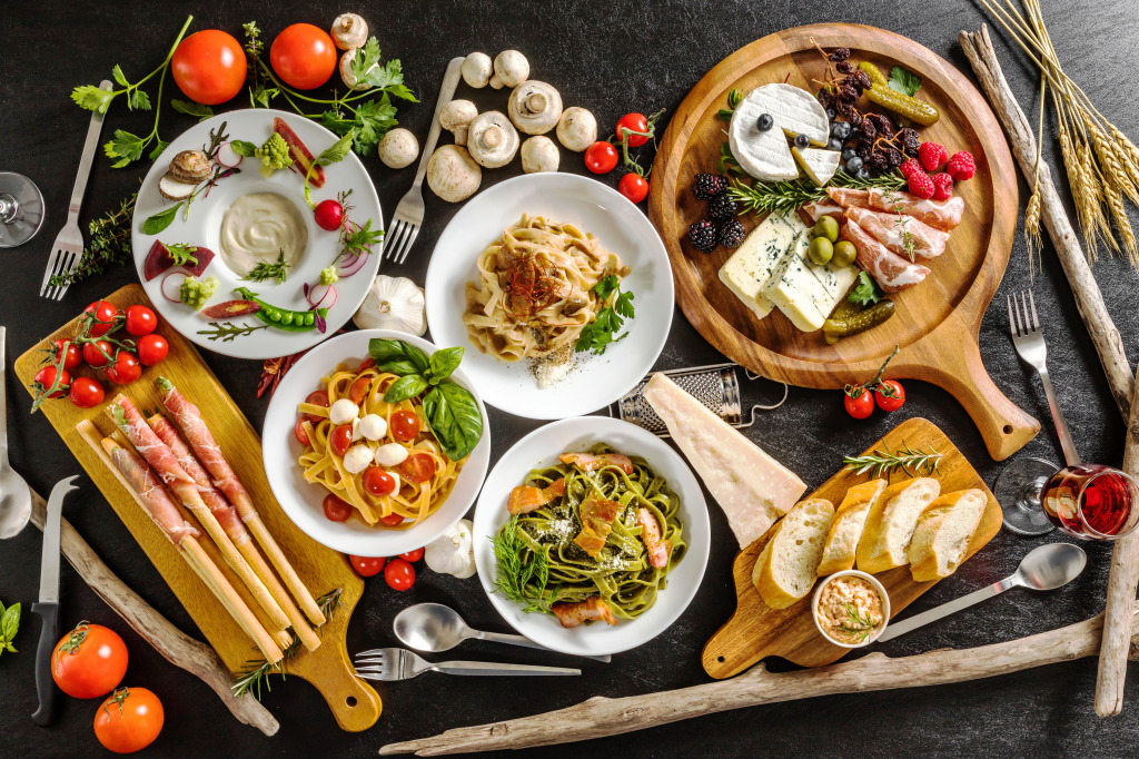 意大利披萨和意面,意大利十大美食意大利面披萨