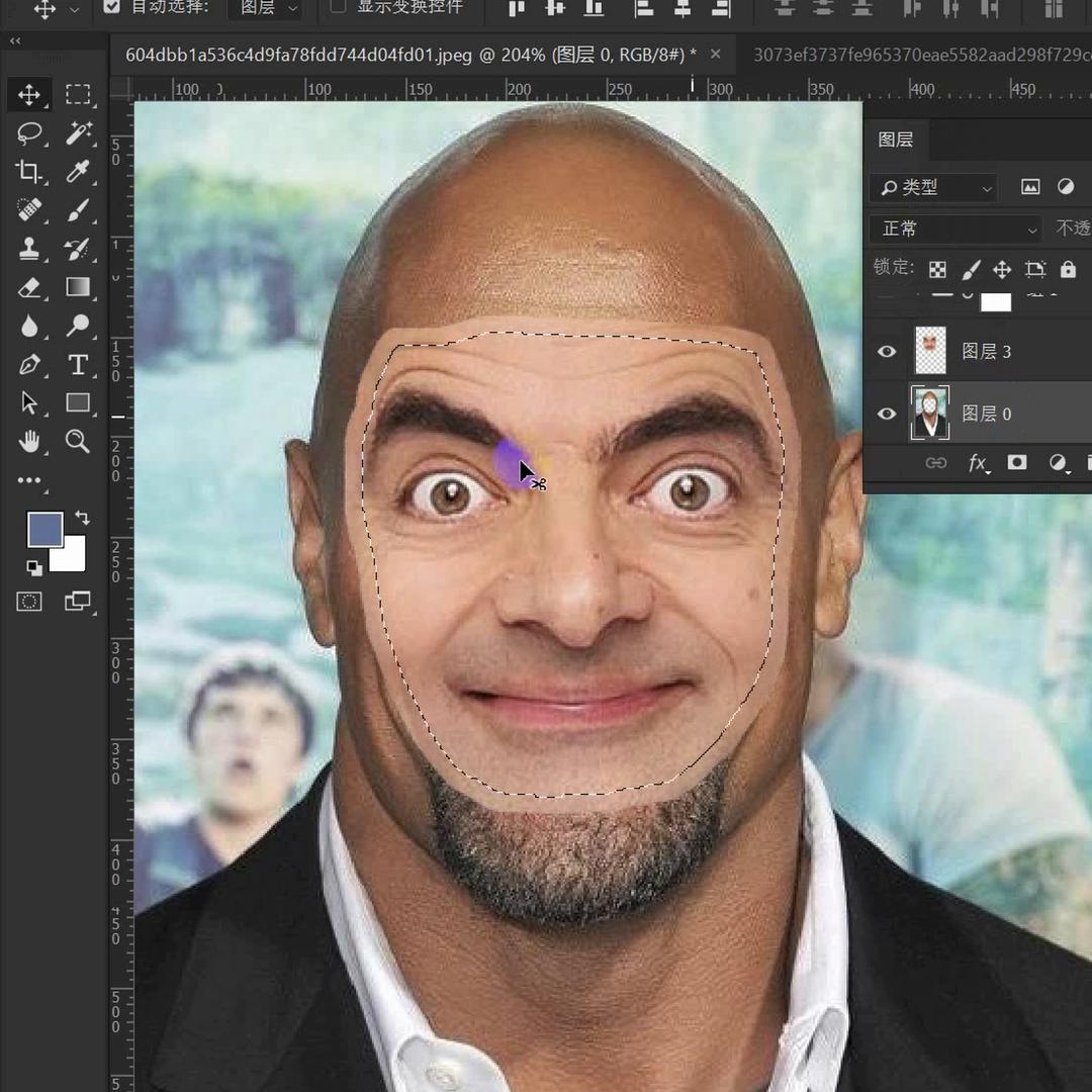 怎么快速用ps给人物换脸,ps如何给人物快速换脸