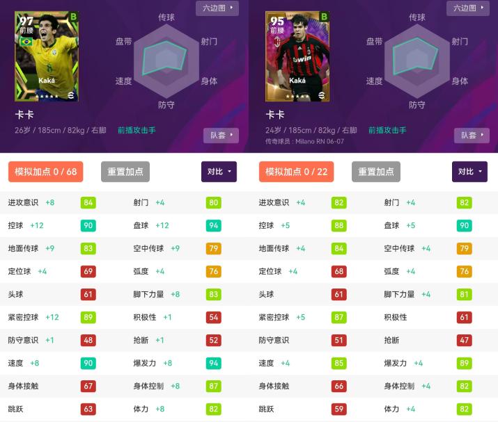 实况足球|次世代传奇新引擎时刻鲁美依然强！新史诗卡卡解析