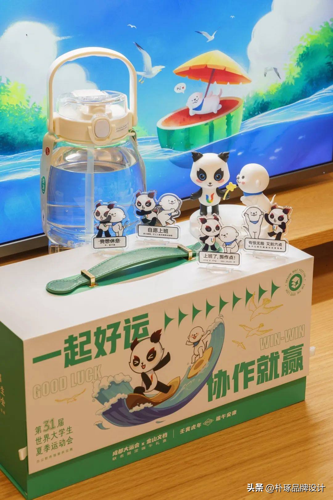 公司定制端午礼盒展示,公司端午礼盒造型