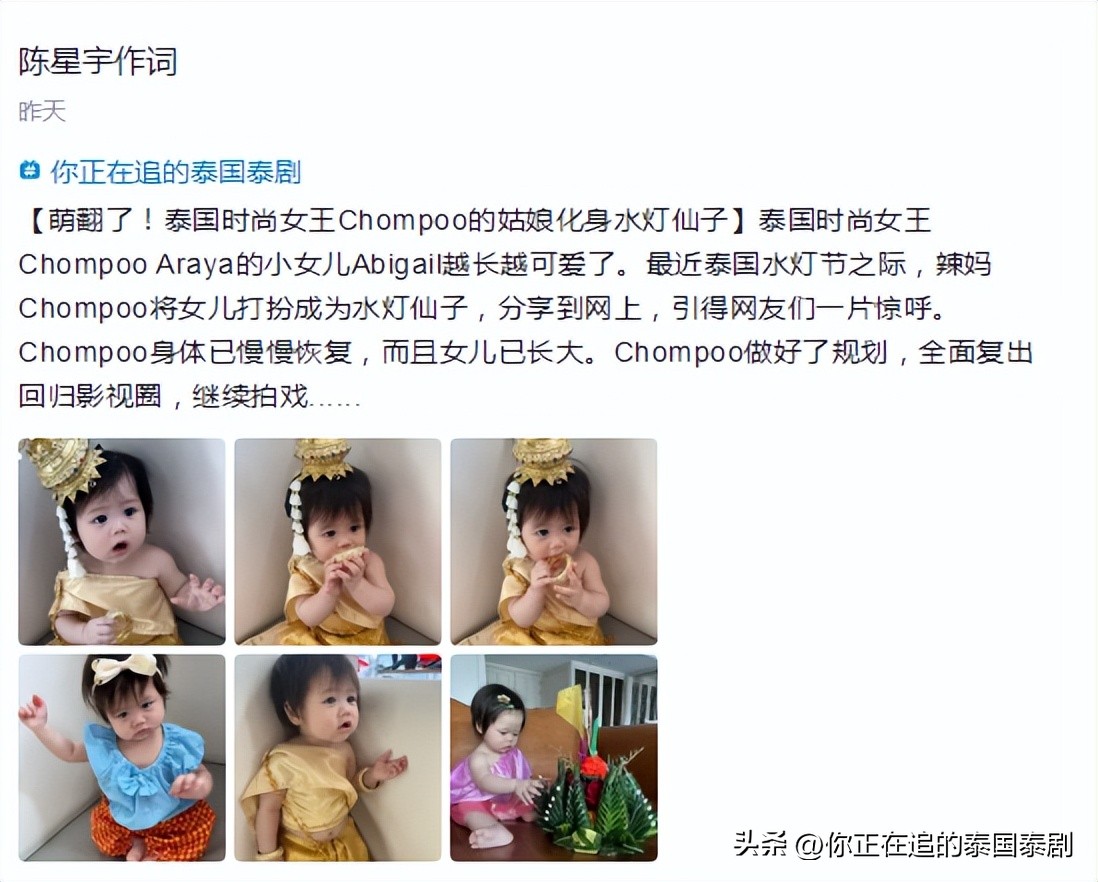 泰国人评论陈星宇,泰国评论陈星宇