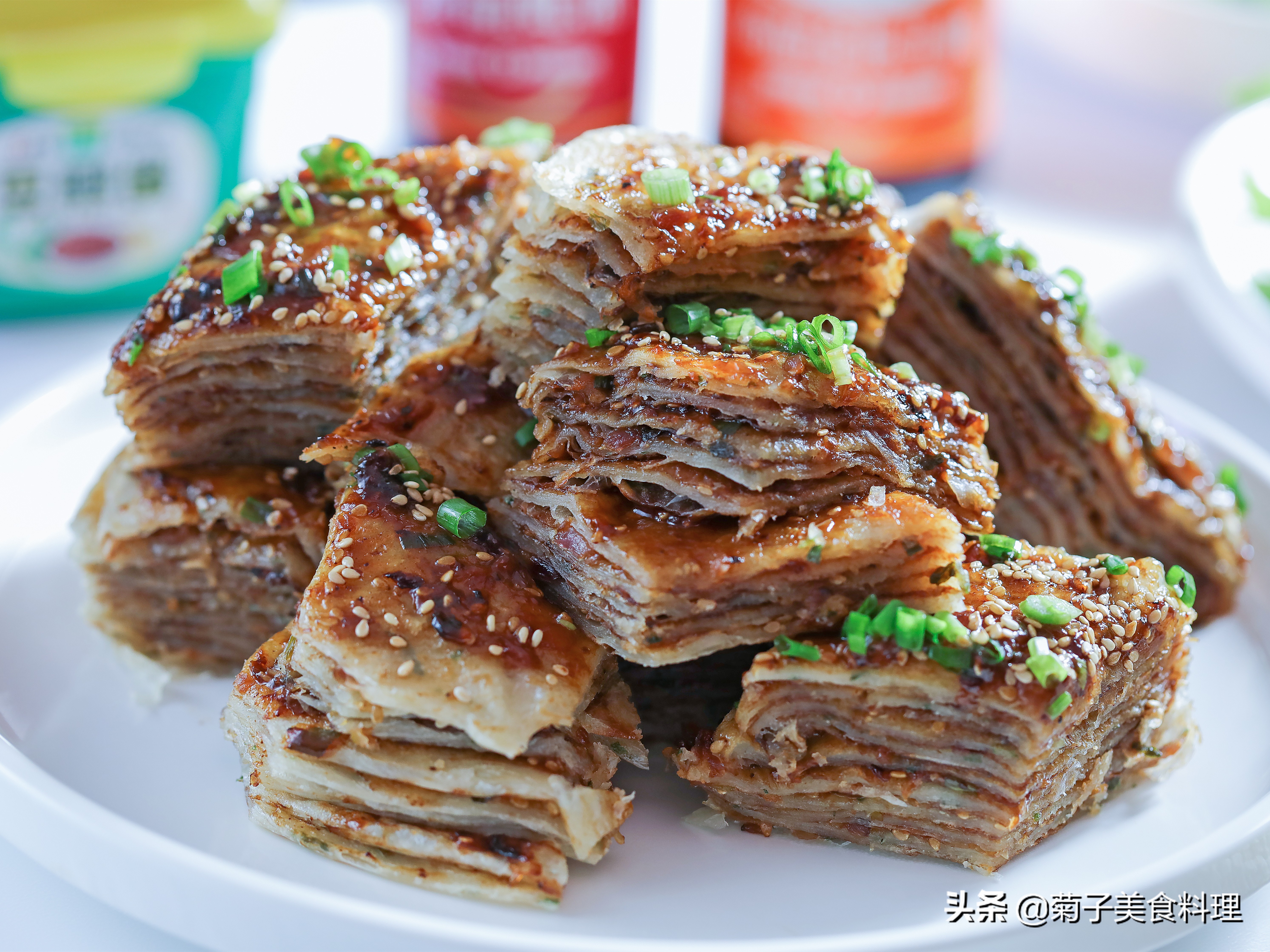 酱香手抓饼怎么做简单又好吃,手抓饼又解锁到新的吃法啦