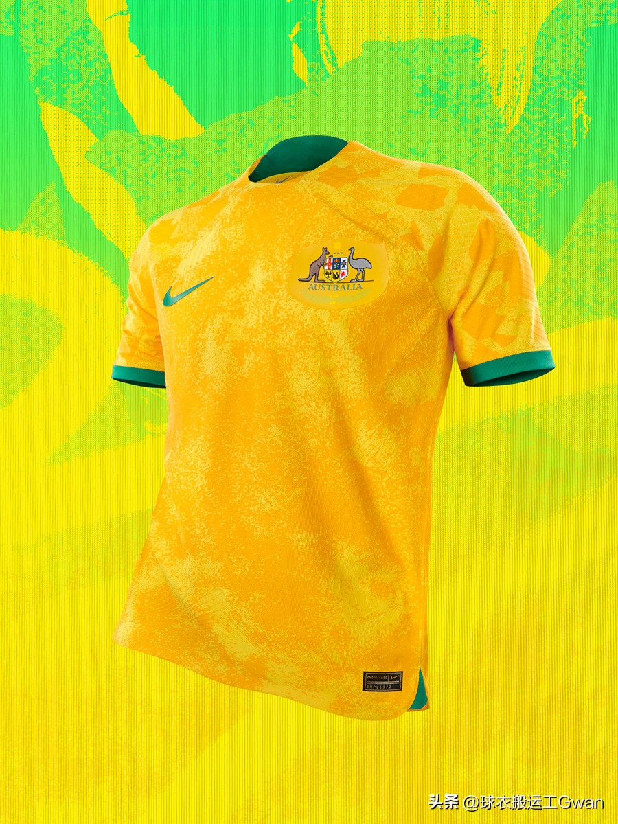 澳大利亚国家队球衣,澳大利亚亚洲杯球衣