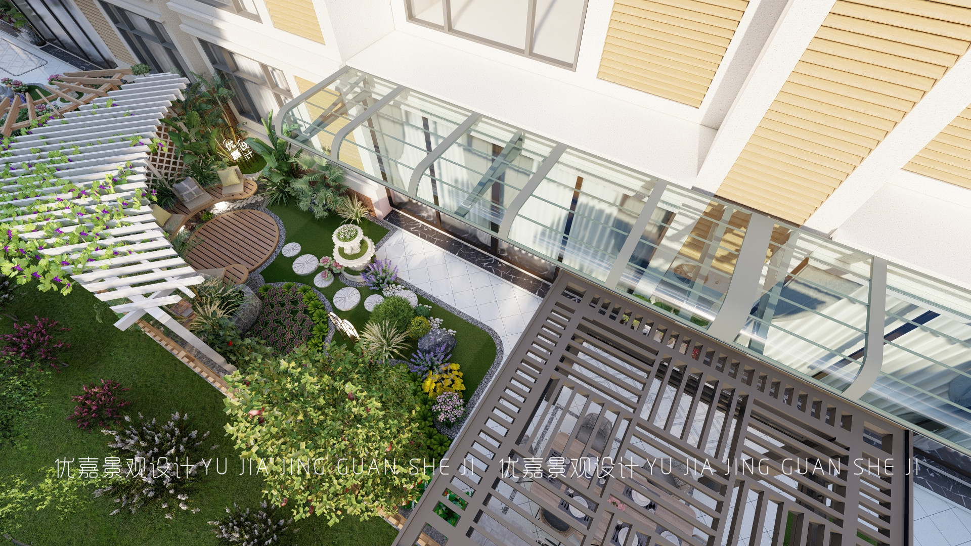 2.5米宽8米长的小院设计效果图,长9米宽4米小院如何设计