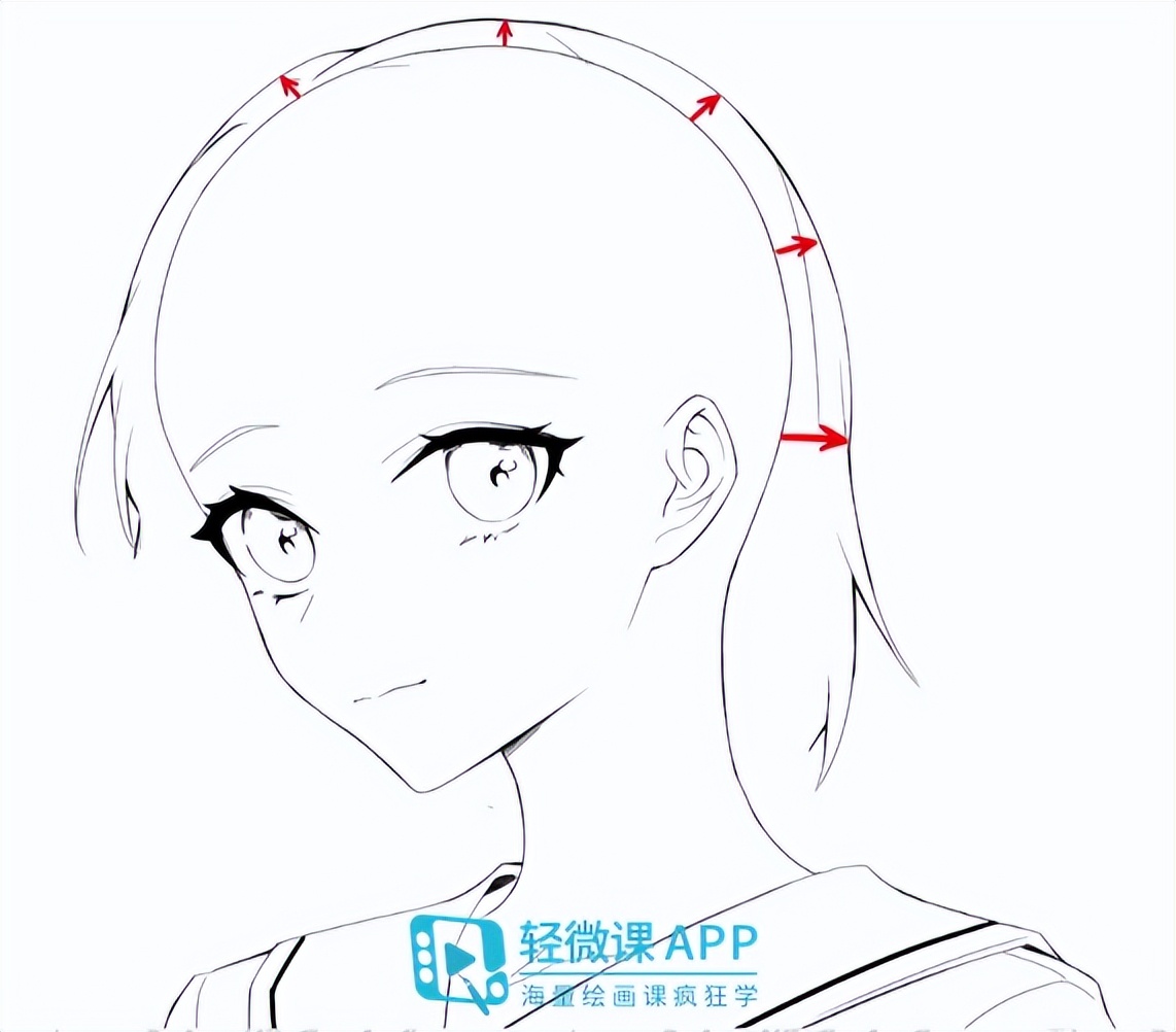 教你六种画头发的方法,头发怎么画新手入门