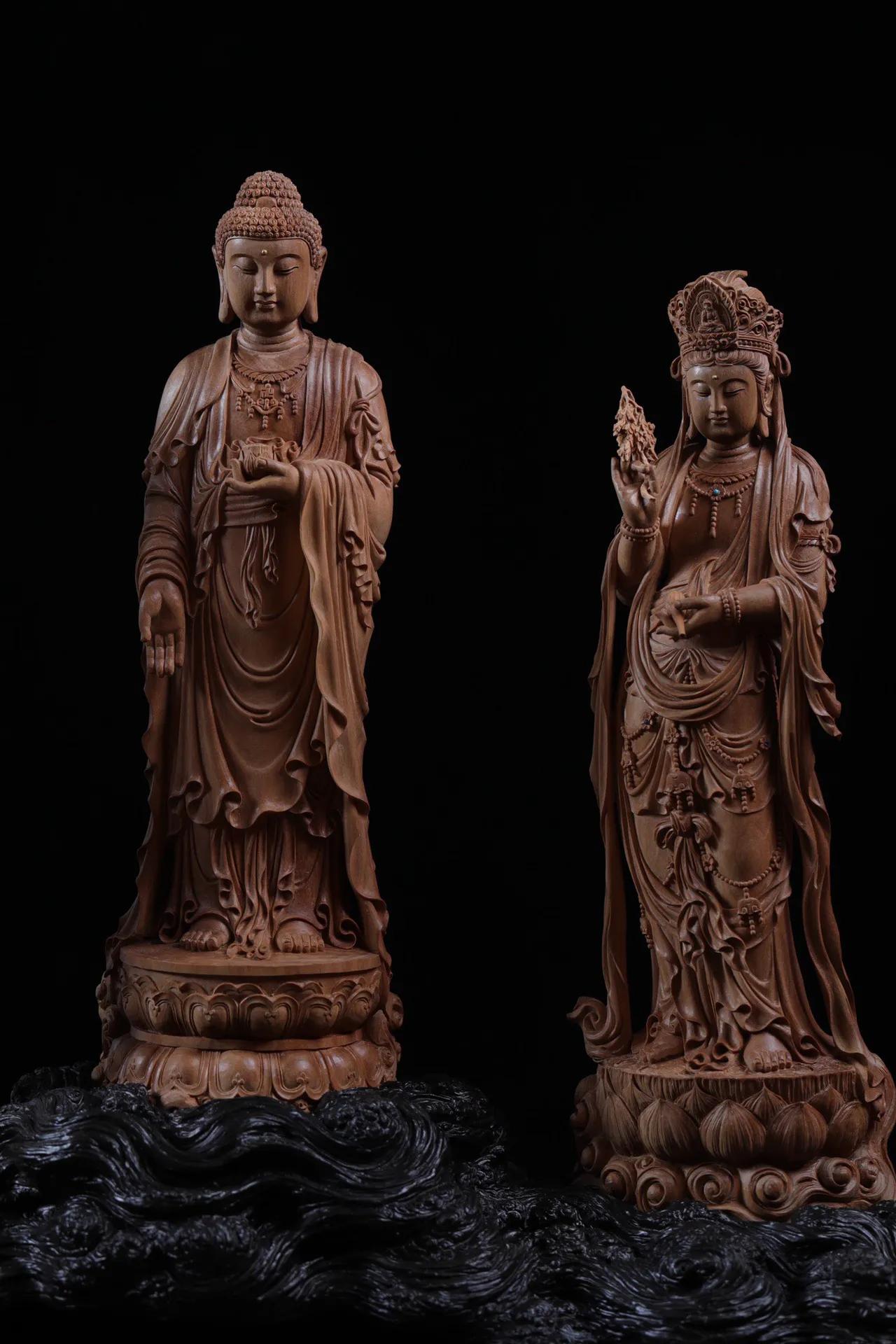 西方三圣接引去极乐世界,西方三圣菩萨