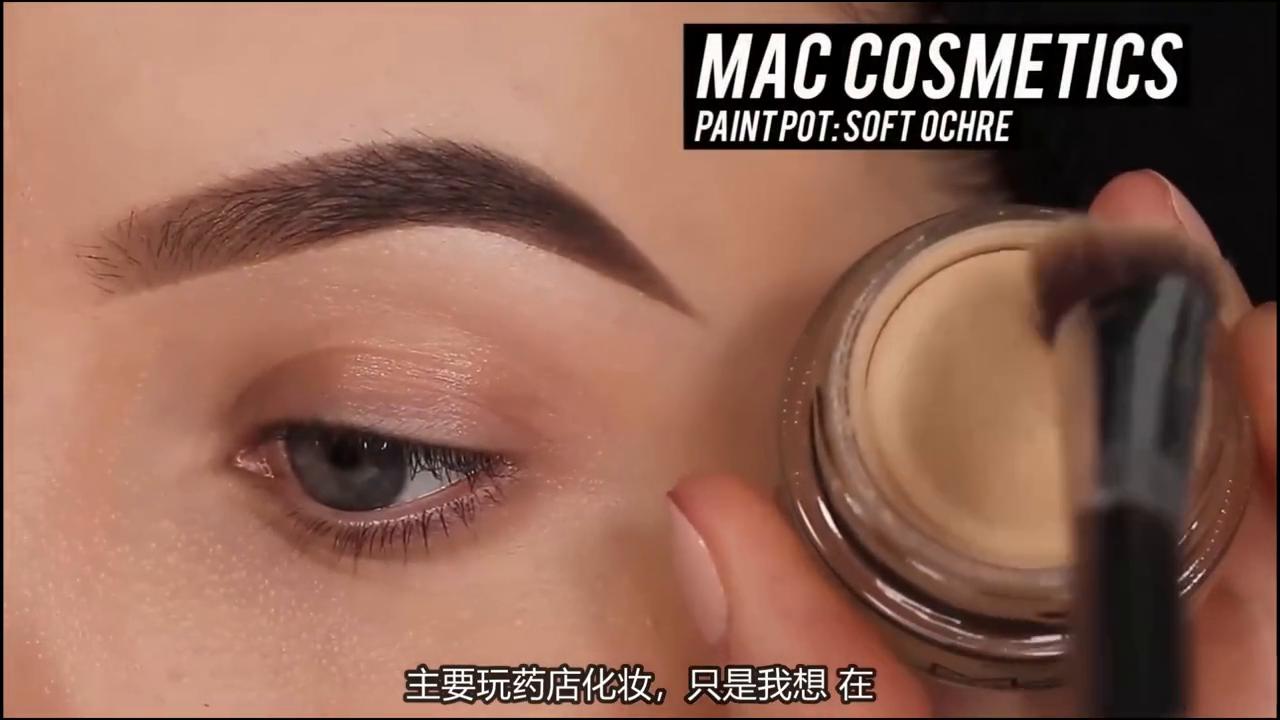 欧美小姐姐妆容,教画欧美妆的小姐姐