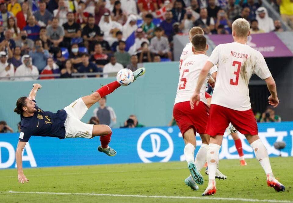 世界杯法国vs丹麦精彩瞬间,世界杯法国为什么给点球