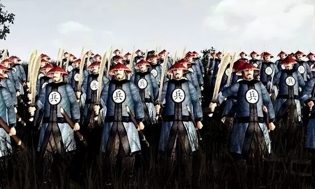 曾经强大的清朝军队,八旗军衰败的时候