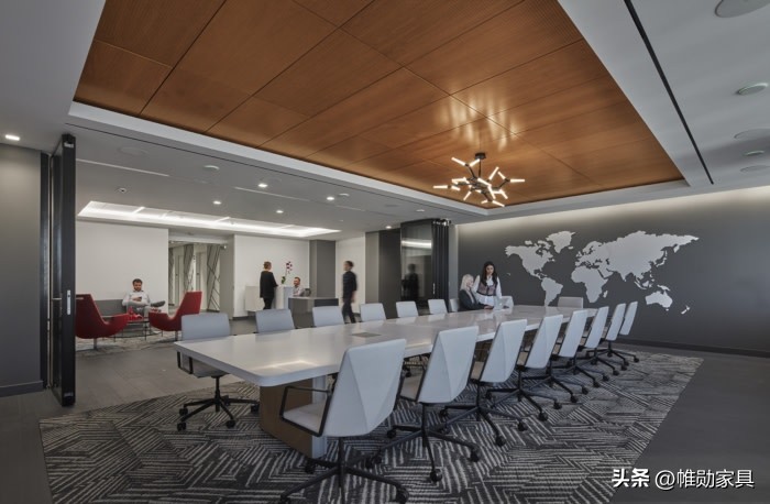 创意办公设计欣赏,一个超有质感的办公室设计