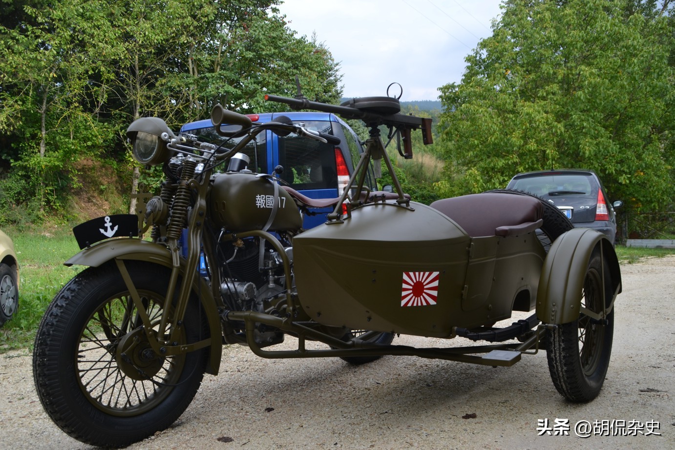 近卫军系列摩托车,日本军式摩托车