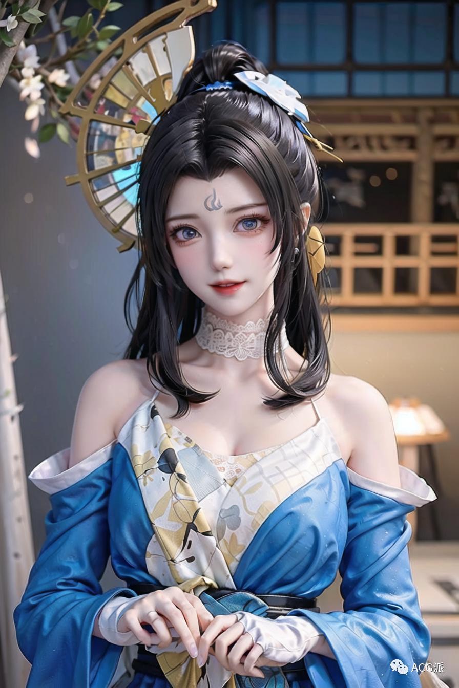 ai绘画王者荣耀cos怎么做的,王者荣耀不知火舞真人cos