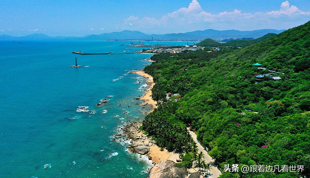 三亚南山大小洞天福地,海南三亚大小洞天风景视频