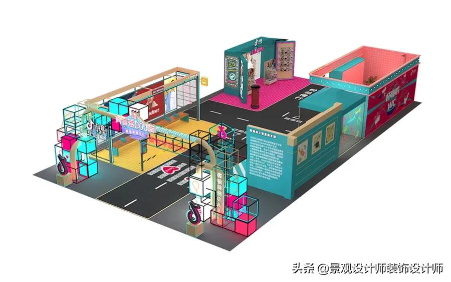 展示设计案例快闪店,快闪店改造效果图