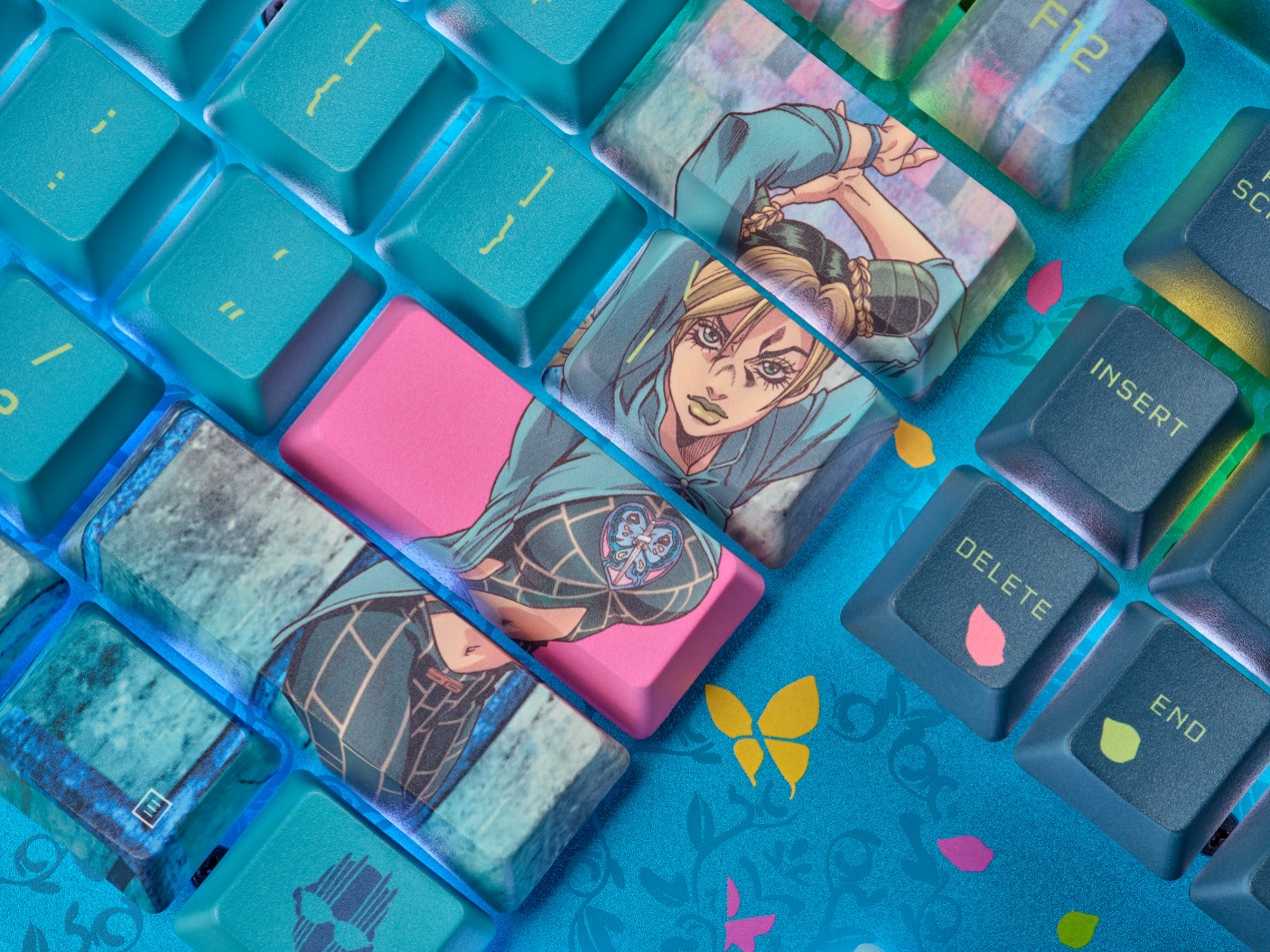 美商海盗船jojo联名款限定多少套,美商海盗船jojo联名键帽