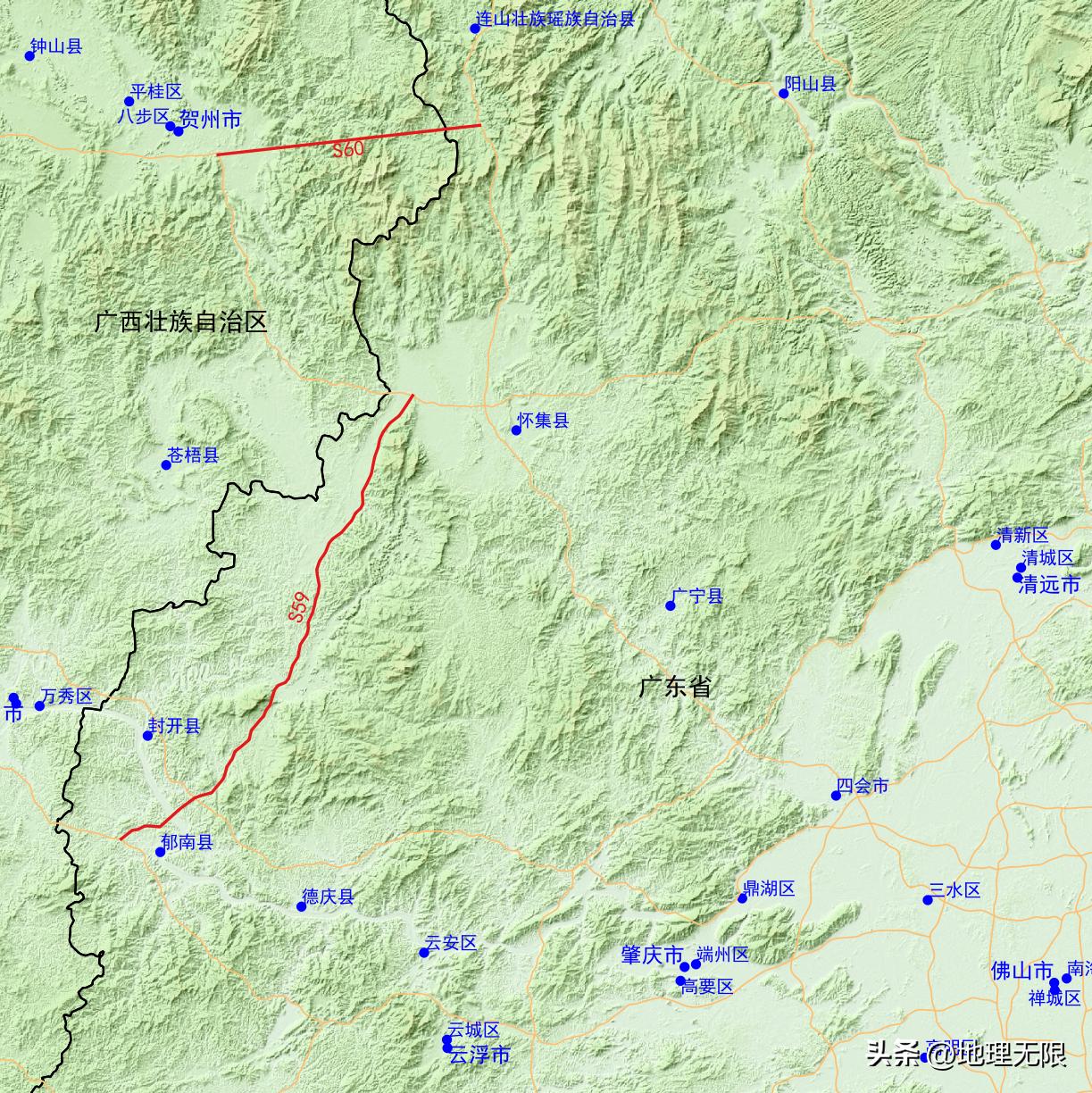 广东高速公路网最新地图,广东省高速公路网地图高清版