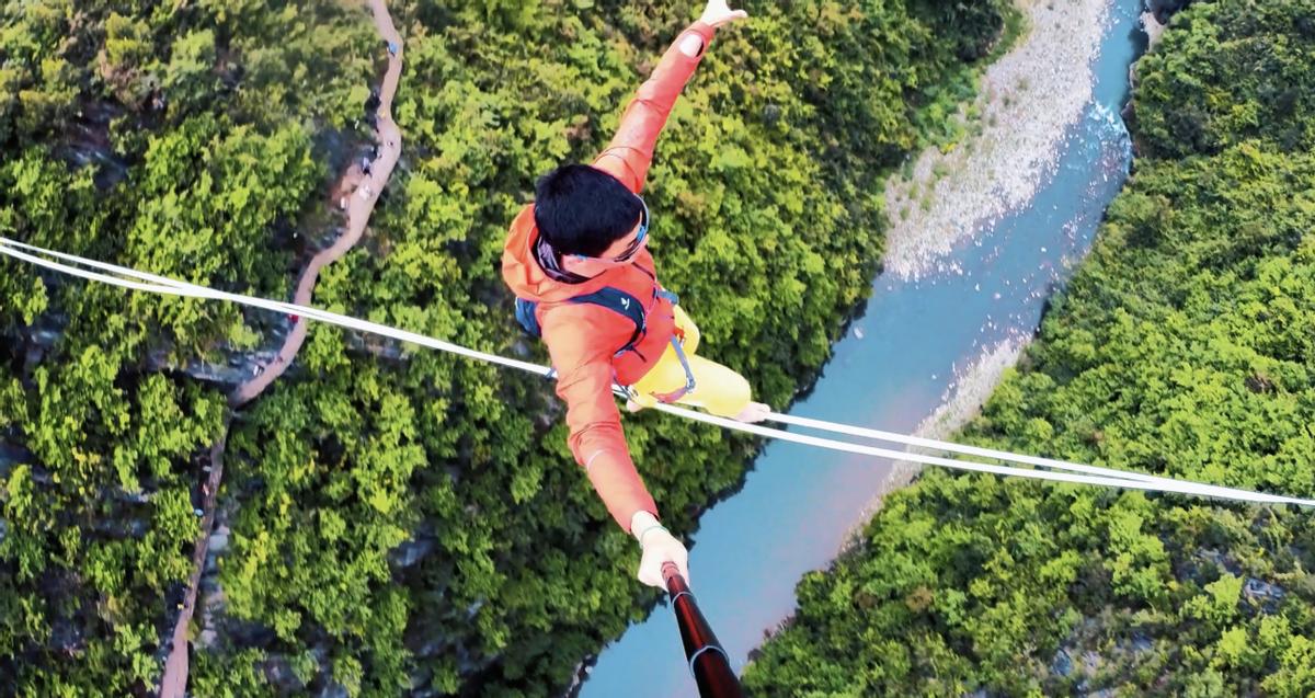 呀诺达雨林文化旅游区最新视频,诺达探索谷景区