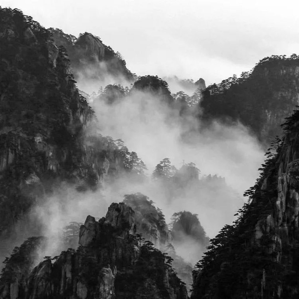 黄山日出自然人文地理摄影,黄山冬雪冬景