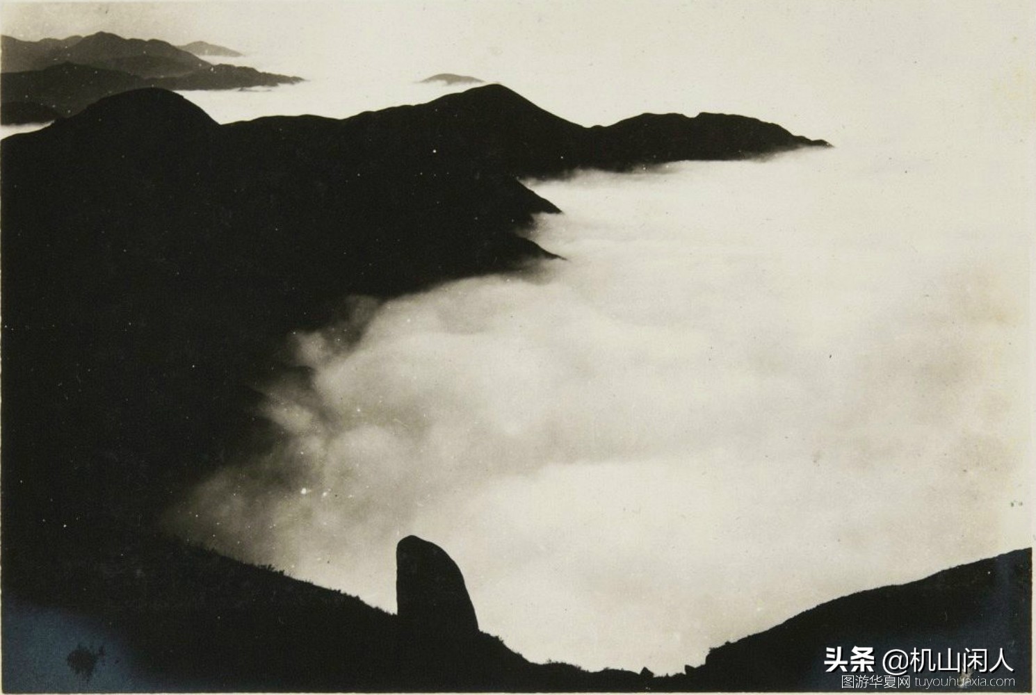 南岳衡山八十年代老照片图库,南岳衡山古画图片