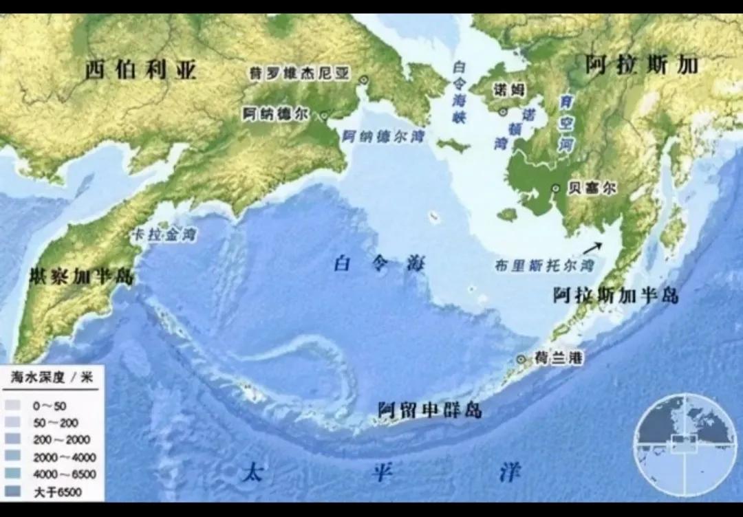 美国阿留申群岛在哪,阿留申群岛全部属于美国吗