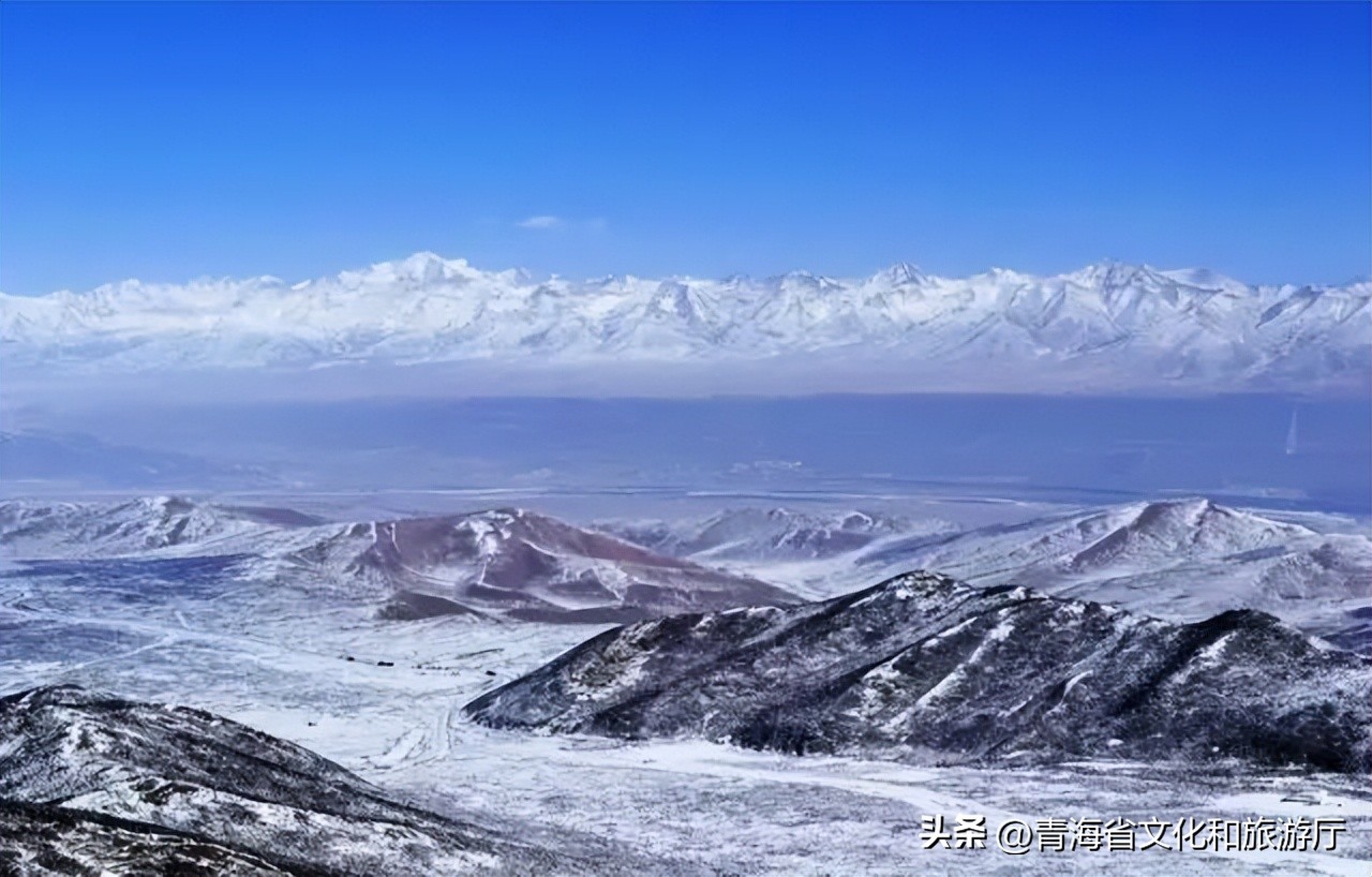 冬日的青海真的很美,青海的冬天美景