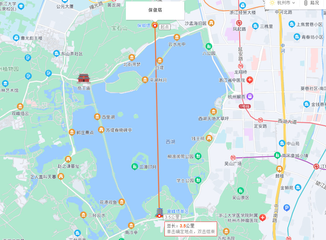 杭州西湖出现“海市蜃楼”,宝塔悬浮在空中?原景在哪里?