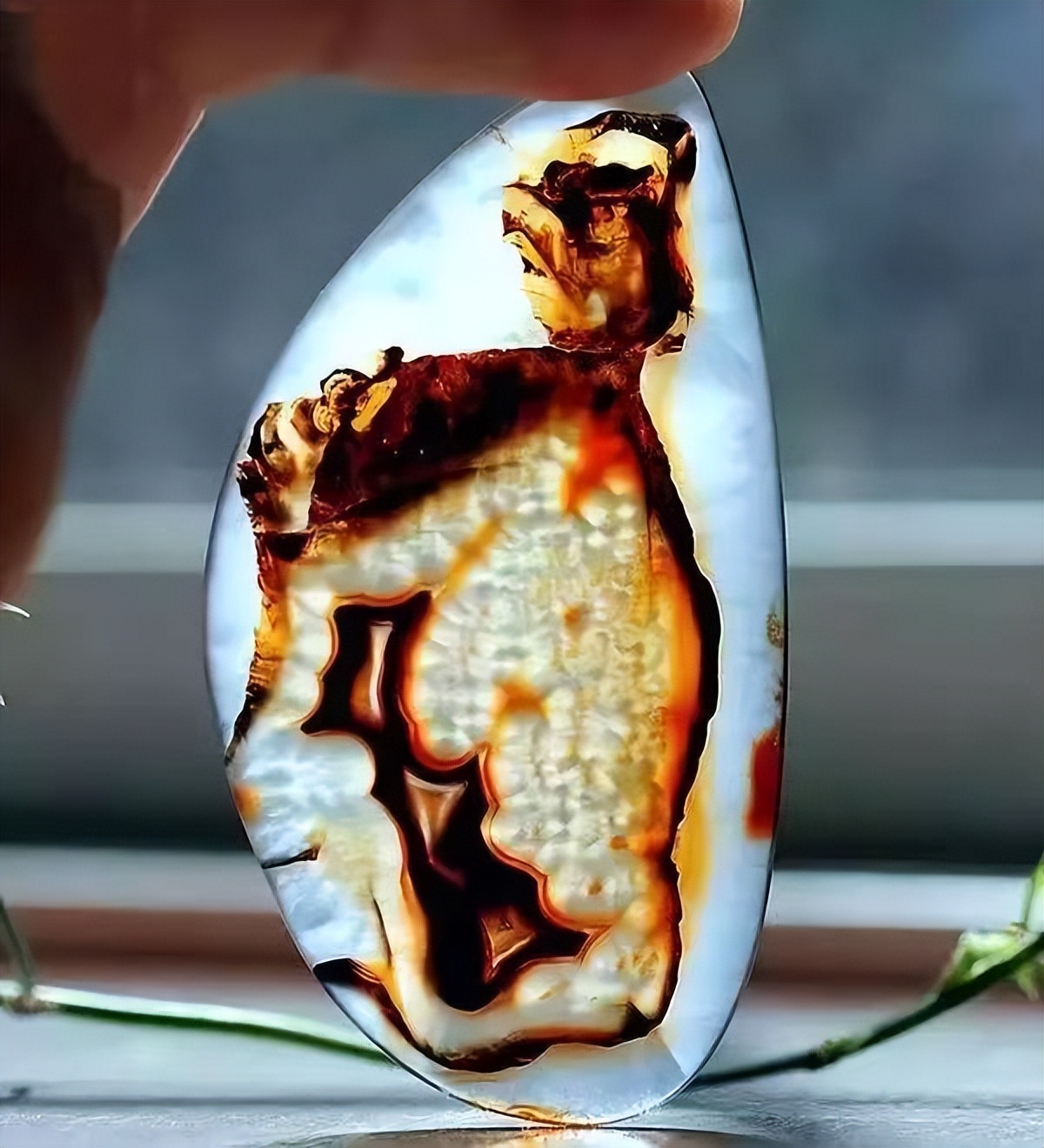 戈壁之花玛瑙,特别圆的戈壁玛瑙