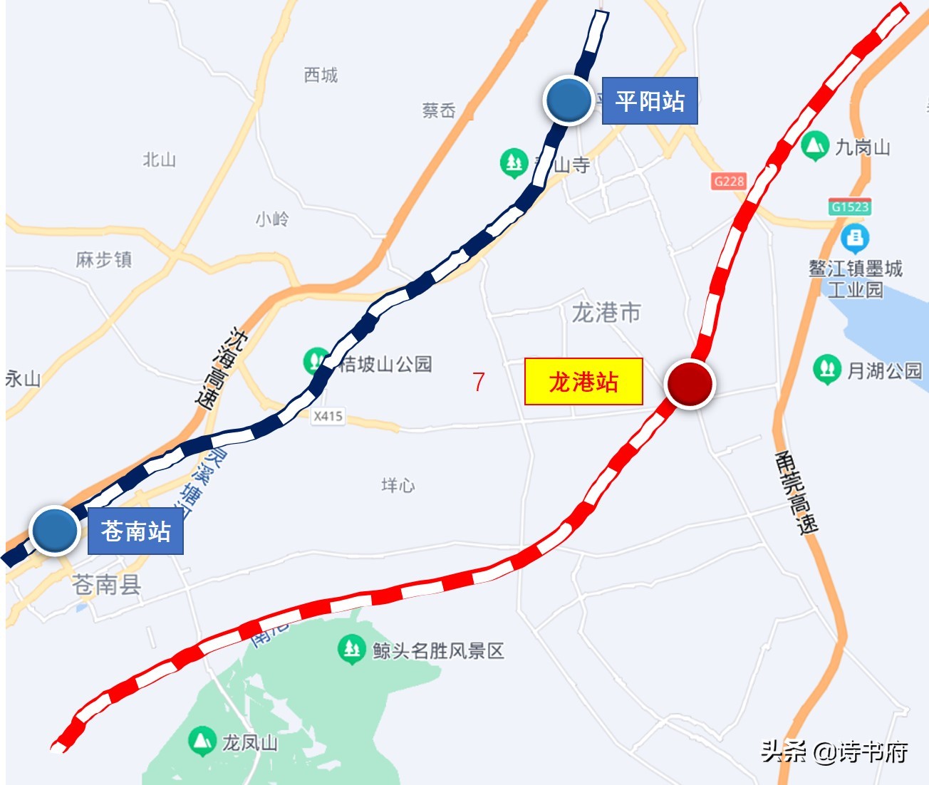 福建温福高铁350龙港有站吗,温福高铁温州段104公里