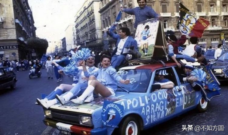 马拉多纳来那不勒斯盛况,一人一城马拉多纳