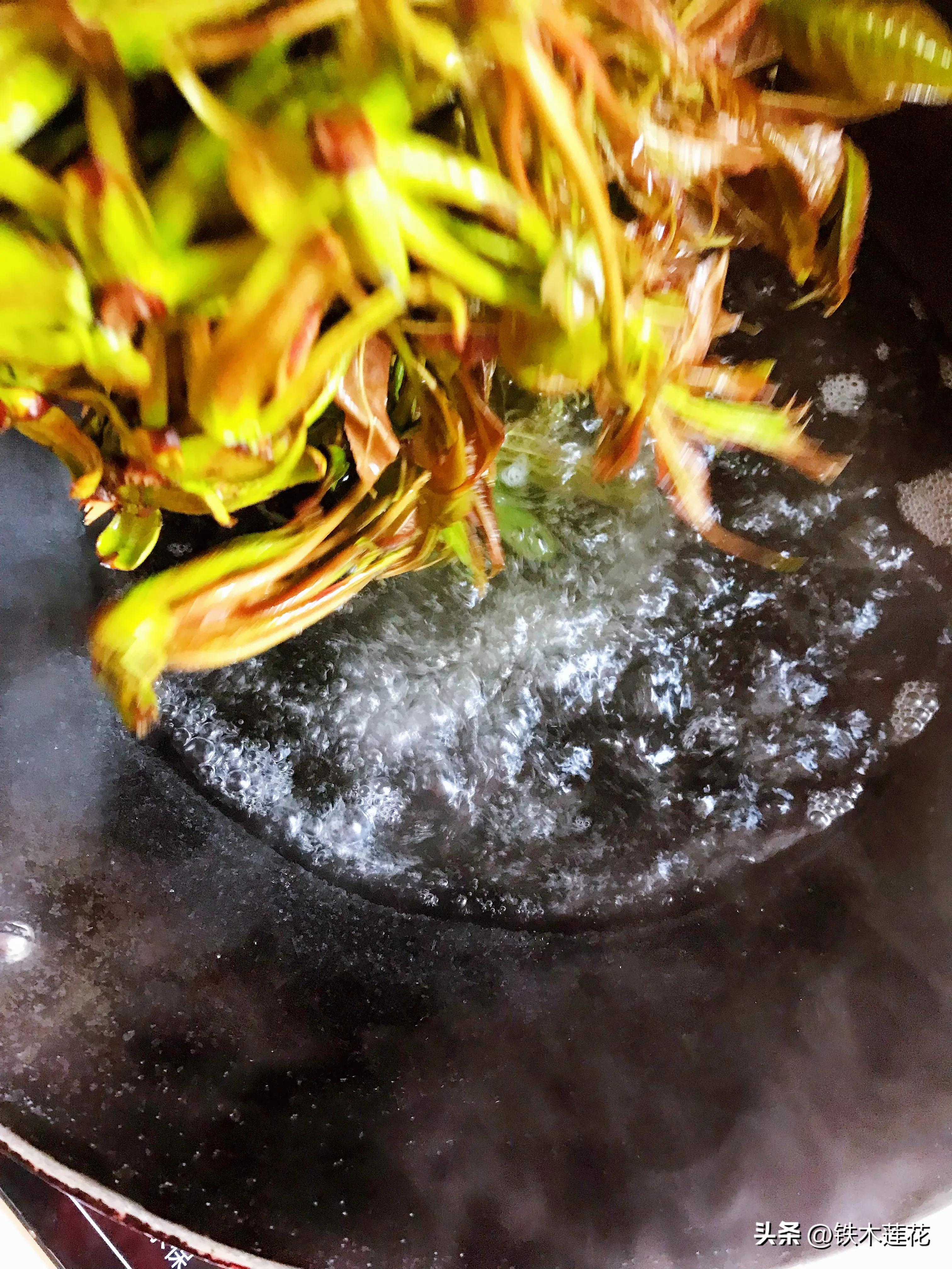 香椿芽炒鸡蛋吃了头晕,盐渍香椿芽炒鸡蛋做法