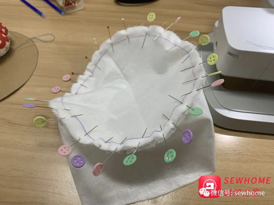 蝴蝶结遮阳帽裁剪,超大蝴蝶结制作教程缝纫