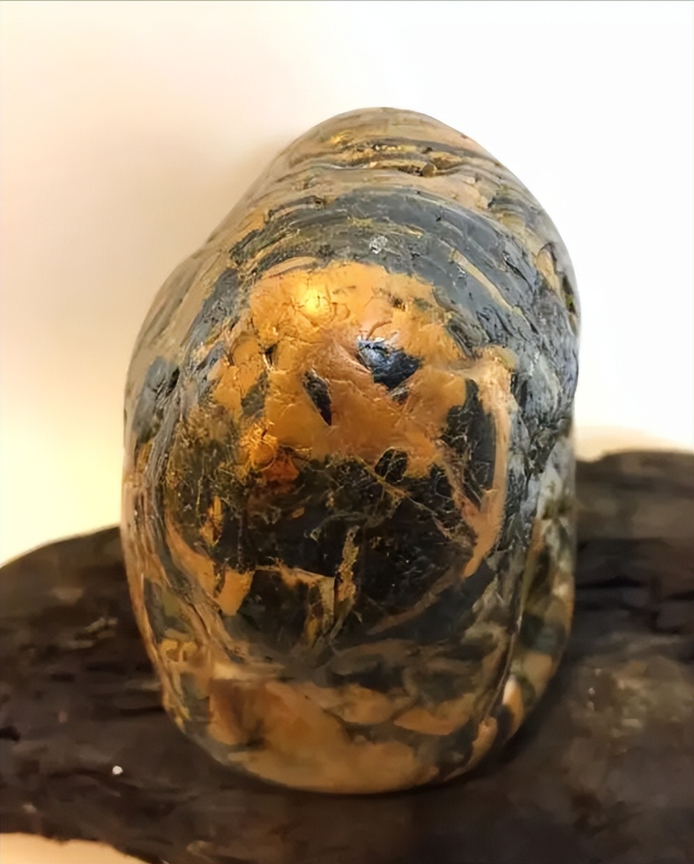 03年青岛男子捡到熊猫奇石，有人出价百万不愿卖，专家估值1.5亿