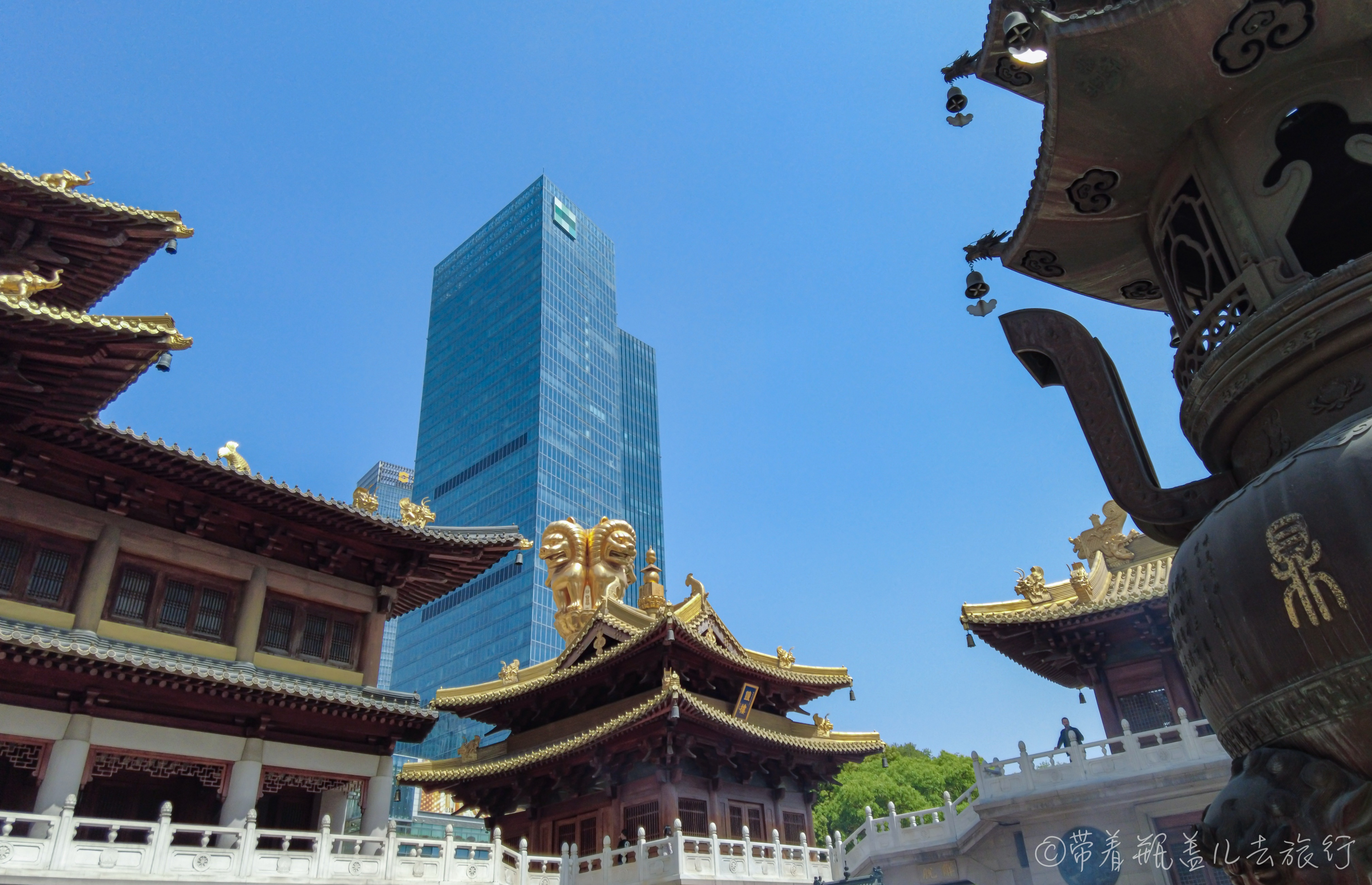 上海古寺,上海一个特别繁华的寺庙