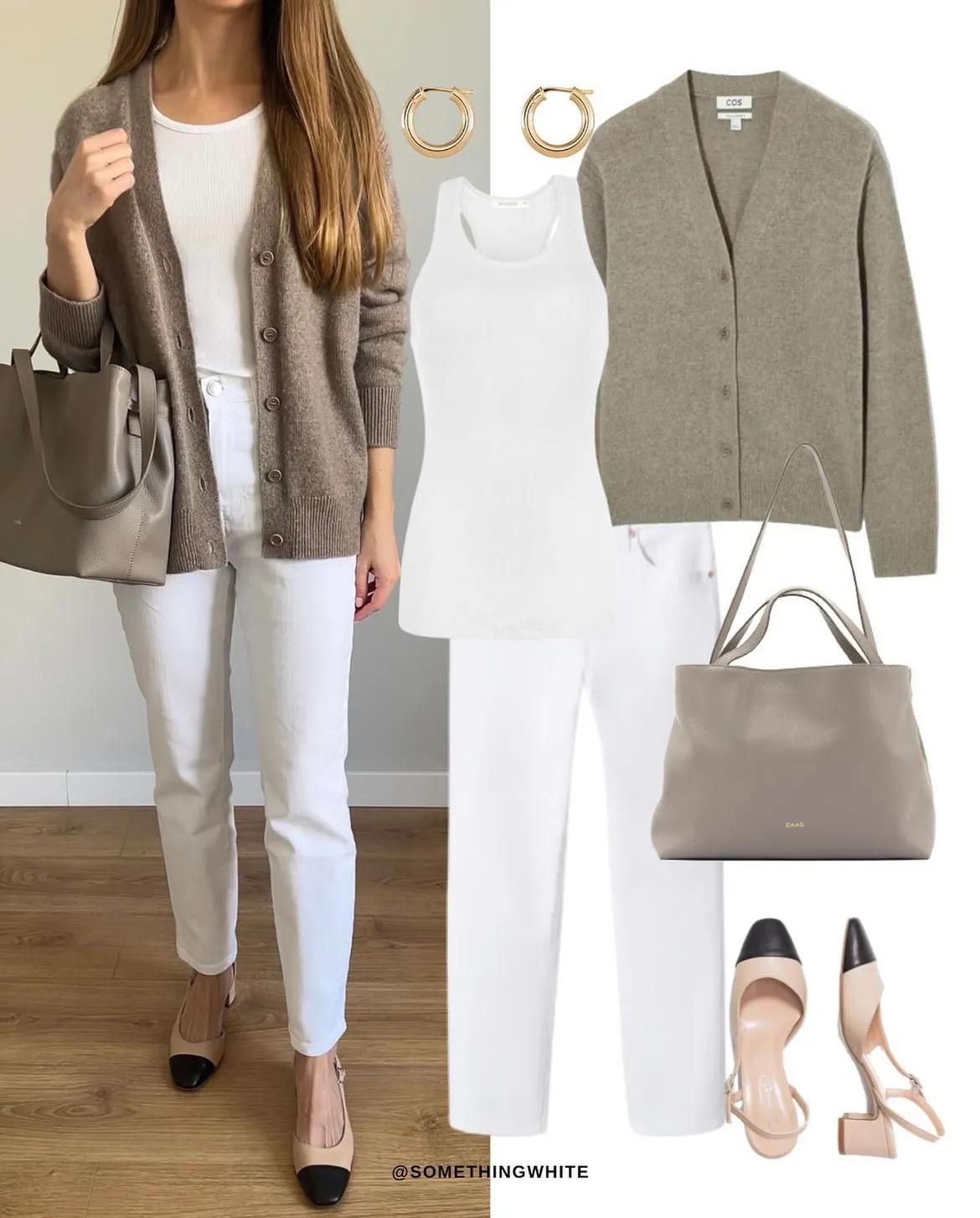 近50套经典实用的基础款穿搭来啦,10件百搭又时髦的秋冬穿搭