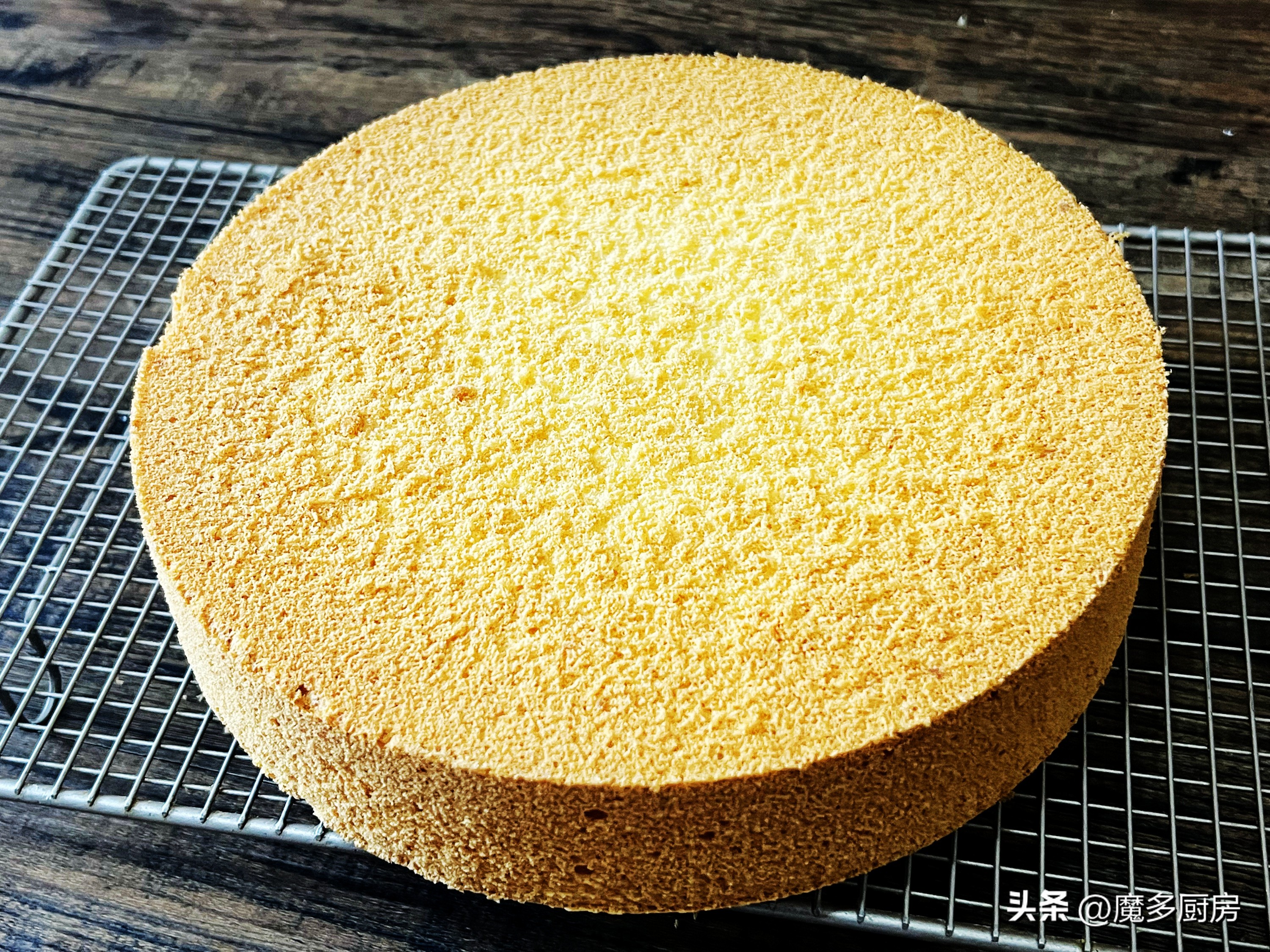 新手奶油蛋糕自制方法教程,8寸蛋糕奶油制作全过程教程