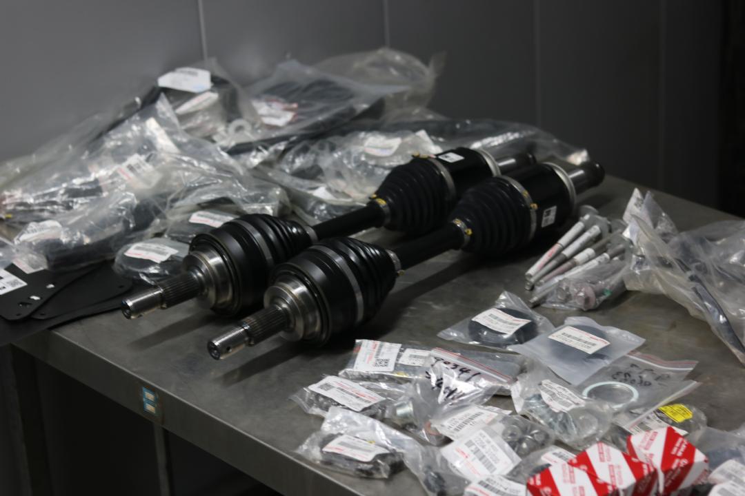 06年丰田霸道汽车翻新全过程,从山西拉回来的车