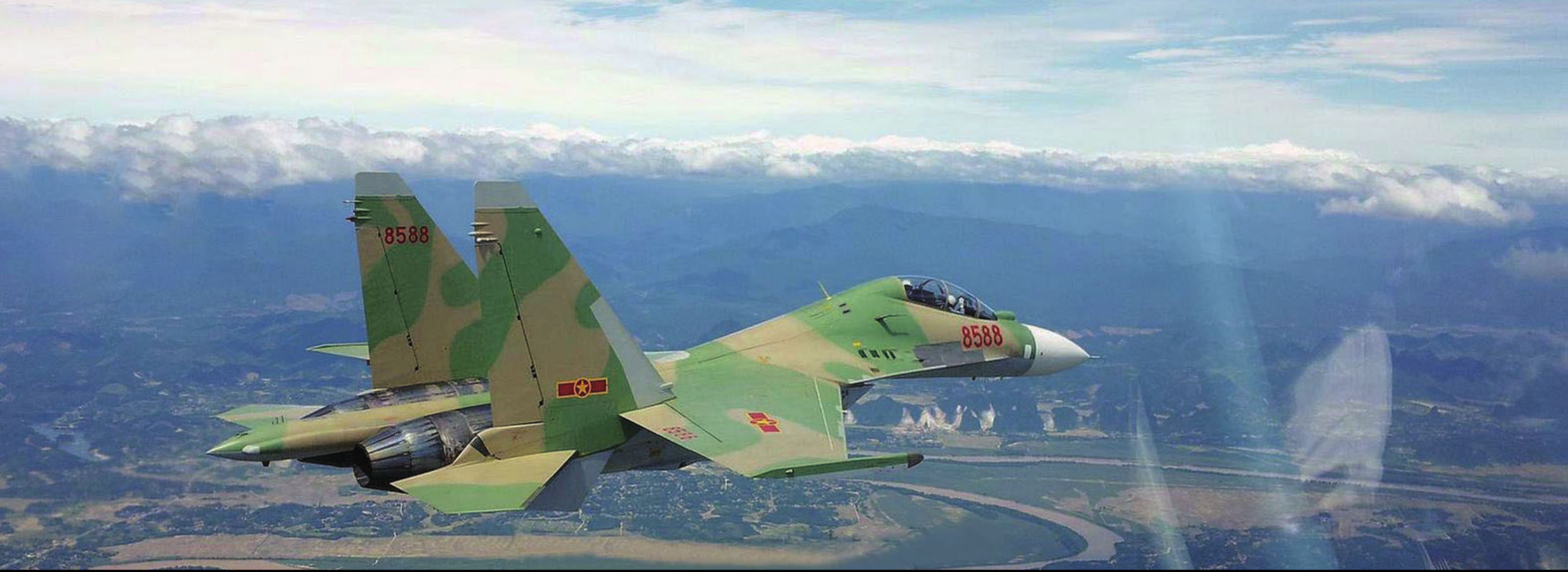 越南空军现役战机合集,越南空军新苏30mk2v战机