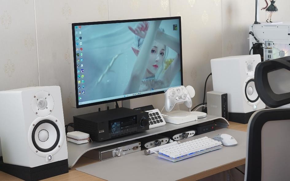 提升桌面颜值的桌搭好物,蓝色系风格桌搭