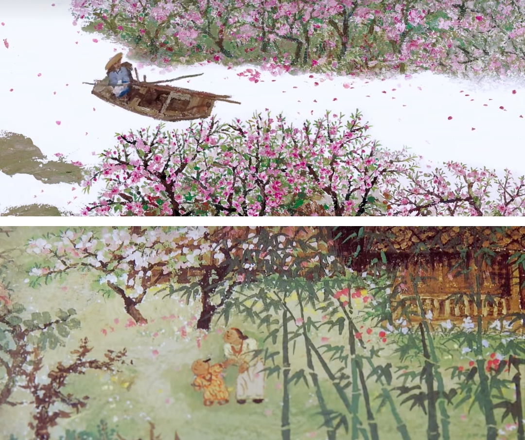 中国风绘本鉴赏方法,幼儿园环创绘本中国风